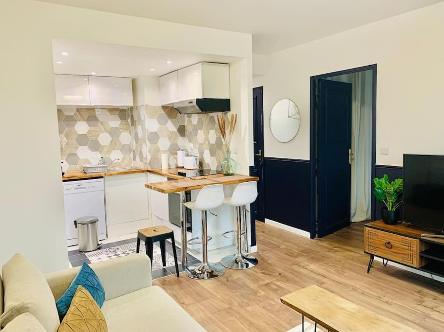 Appartement T2 Ideal Pour Familles Ou Sejour D Affaire Argenteuil Bagian luar foto