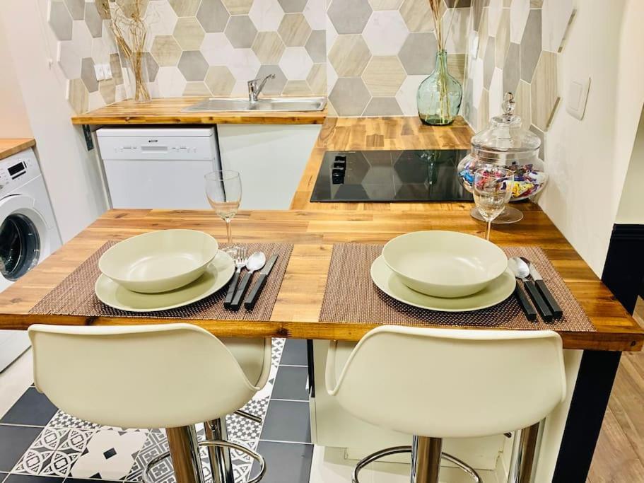 Appartement T2 Ideal Pour Familles Ou Sejour D Affaire Argenteuil Bagian luar foto